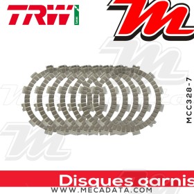 Disques d'embrayage garnis ~ Beta 350 Alp 4.0 2003-2008 ~ TRW Lucas MCC 328-7