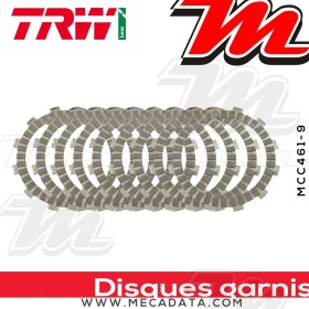 Disques d'embrayage garnis ~ Yamaha XV 950 R VN03 2013+ ~ TRW Lucas MCC 461-9