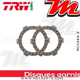 Disques d'embrayage garnis ~ Suzuki JR 50 1978-2007 ~ TRW Lucas MCC 364-2