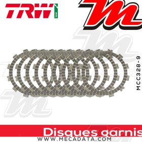 Disques d'embrayage garnis ~ Suzuki RM 250 RJ14A 1992-1993 ~ TRW Lucas MCC 328-9