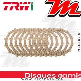 Disques d'embrayage garnis ~ KTM XC-W 250 2011-2012 ~ TRW Lucas MCC 501-9