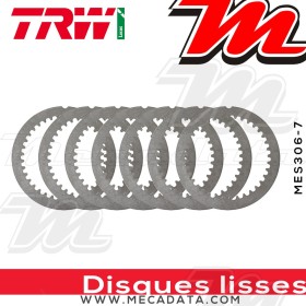 Disques d'embrayage lisses ~ Kawasaki KX 500 D 1988-2004 ~ TRW Lucas MES 306-7