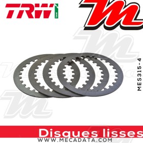 Disques d'embrayage lisses ~ Yamaha XVS 250 VG03 2001-2004 ~ TRW Lucas MES 315-4