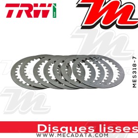 Disques d'embrayage lisses ~ Yamaha XT 600 Z 1VJ 1983-1985 ~ TRW Lucas MES 318-7