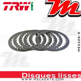 Disques d'embrayage lisses ~ Honda VTR 1000 SP-1 SC45 2000-2001 ~ TRW Lucas MES 328-6