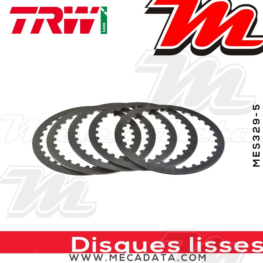 Disques d'embrayage lisses ~ Honda VF 750 C RC09 1982-1984 ~ TRW Lucas MES 329-5