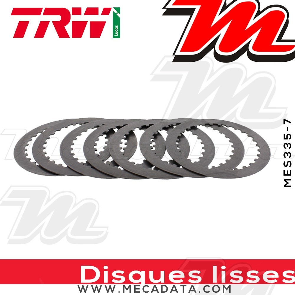 Disques d'embrayage lisses ~ Honda CB 1100 A SC65 2013-2016 ~ TRW Lucas MES 335-7