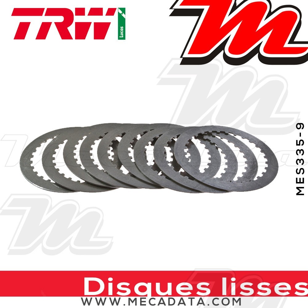 Disques d'embrayage lisses ~ Honda ST 1100 Pan European SC26 1998-2001 ~ TRW Lucas MES 335-9