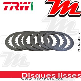 Disques d'embrayage lisses ~ Honda VT 750 DC Black Widow RC48 2000-2004 ~ TRW Lucas MES 336-7