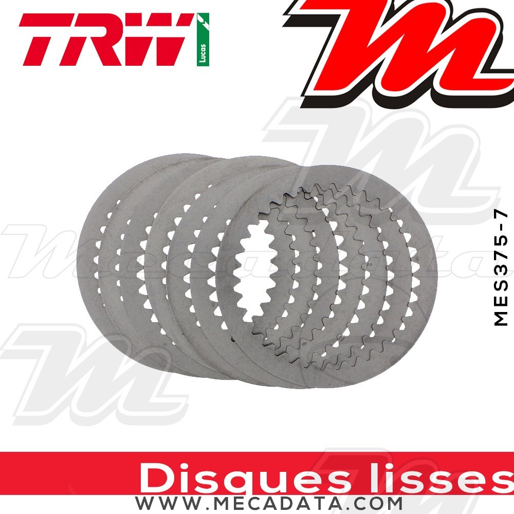 Disques d'embrayage lisses ~ KTM 690 SMC 2008-2013 ~ TRW Lucas MES 375-7