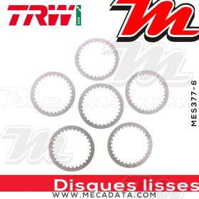 Disques d'embrayage lisses ~ Kawasaki KLE 650 Versys LE650A/C 2011-2014 ~ TRW Lucas MES 377-6