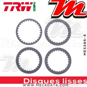 Disques d'embrayage lisses ~ Kawasaki Z 300 ER300A 2015+ ~ TRW Lucas MES 385-4