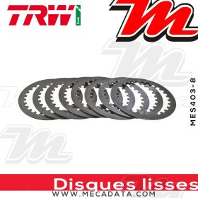 Disques d'embrayage lisses ~ Yamaha YZF 600 R6 RJ05,RJ09 2003-2005 ~ TRW Lucas MES 403-8