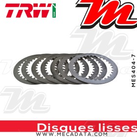 Disques d'embrayage lisses ~ Yamaha XVS 650 Drag Star 4VR/XR,VM02/03/04 1997-2007 ~ TRW Lucas MES 404-7