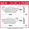 Plaquettes de frein ~ TRW Lucas MCB 648 RSI
