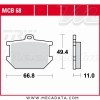 Plaquettes de frein ~ TRW Lucas MCB 68