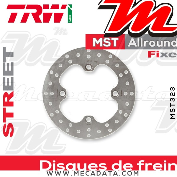 Disque de frein ~ TRW Lucas MST 323 ALL 