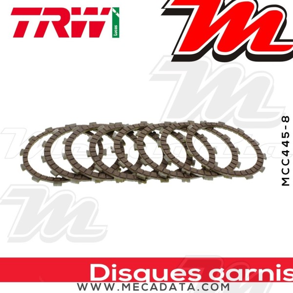 Disques d'embrayage garnis ~ TRW Lucas MCC 445-8