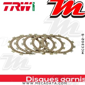Disques d'embrayage garnis ~ TRW Lucas MCC 302-5
