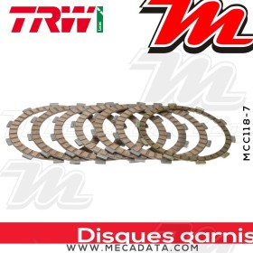 Disques d'embrayage garnis ~ TRW Lucas MCC 118-7