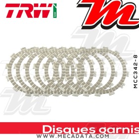 Disques d'embrayage garnis ~ TRW Lucas MCC 342-8