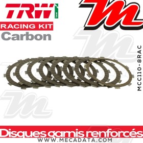 Disques d'embrayage garnis renforcés Racing ~ TRW Lucas MCC 110-8RAC