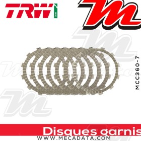Disques d'embrayage garnis ~ TRW Lucas MCC 360-7