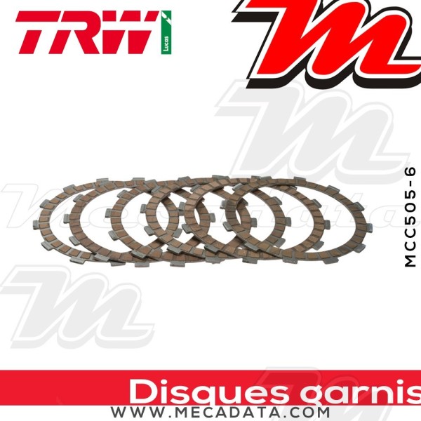 Disques d'embrayage garnis ~ TRW Lucas MCC 505-6