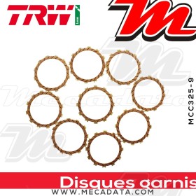 Disques d'embrayage garnis ~ TRW Lucas MCC 325-9