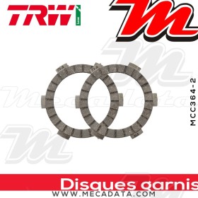 Disques d'embrayage garnis ~ TRW Lucas MCC 364-2