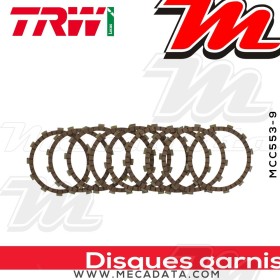 Disques d'embrayage garnis ~ TRW Lucas MCC 553-9