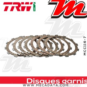 Disques d'embrayage garnis ~ TRW Lucas MCC 116-7
