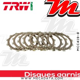 Disques d'embrayage garnis ~ TRW Lucas MCC 419-8