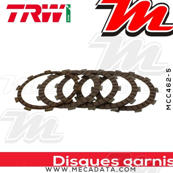 Disques d'embrayage garnis ~ TRW Lucas MCC 462-5