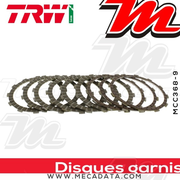 Disques d'embrayage garnis ~ TRW Lucas MCC 368-9