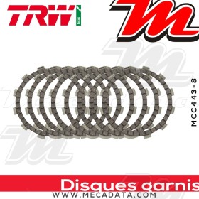 Disques d'embrayage garnis ~ TRW Lucas MCC 443-8