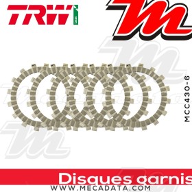 Disques d'embrayage garnis ~ TRW Lucas MCC 430-6