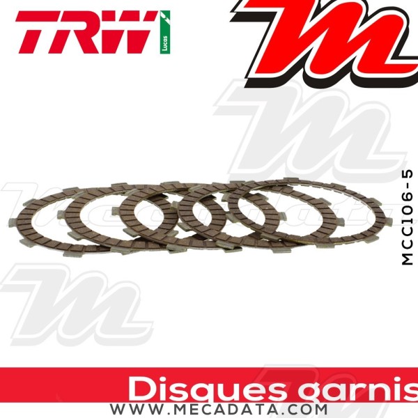 Disques d'embrayage garnis ~ TRW Lucas MCC 106-5