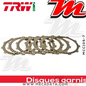 Disques d'embrayage garnis ~ TRW Lucas MCC 105-7