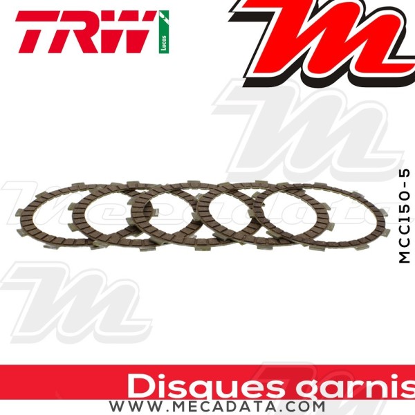 Disques d'embrayage garnis ~ TRW Lucas MCC 150-5