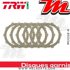 Disques d'embrayage garnis ~ TRW Lucas MCC 112-6