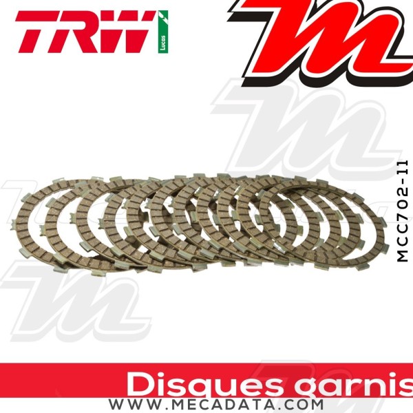 Disques d'embrayage garnis ~ TRW Lucas MCC 702-11