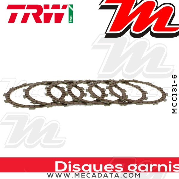 Disques d'embrayage garnis ~ TRW Lucas MCC 131-6