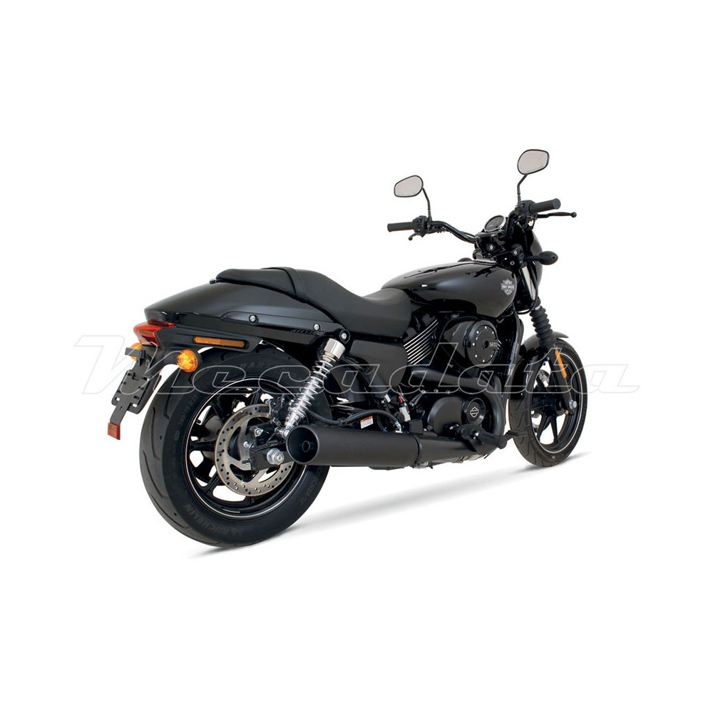 Silencieux Pot échappement Remus Custom Rolled Up Cut Harley-Davidson XG1 Street 750 2014+