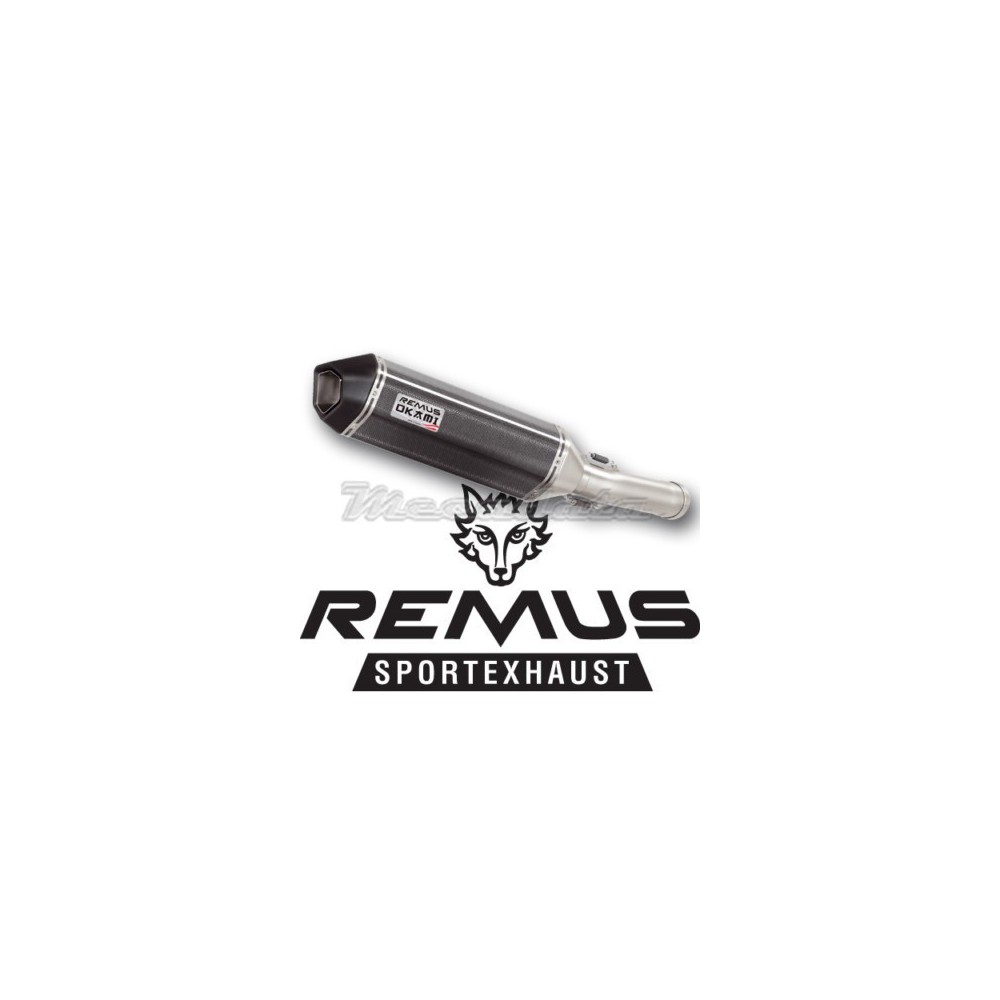 Echappement Remus Okami Carbone Suzuki GSR 750 2011+