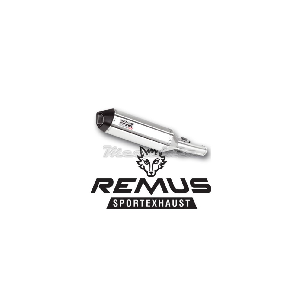 Echappement Remus Okami Inox Suzuki GSR 750 2011+