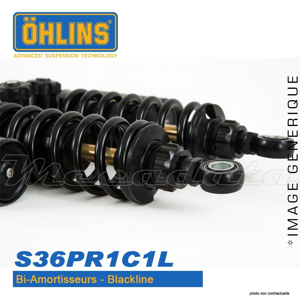 Amortisseur Ohlins S36PR1C1L Blackline HARLEY-DAVIDSON