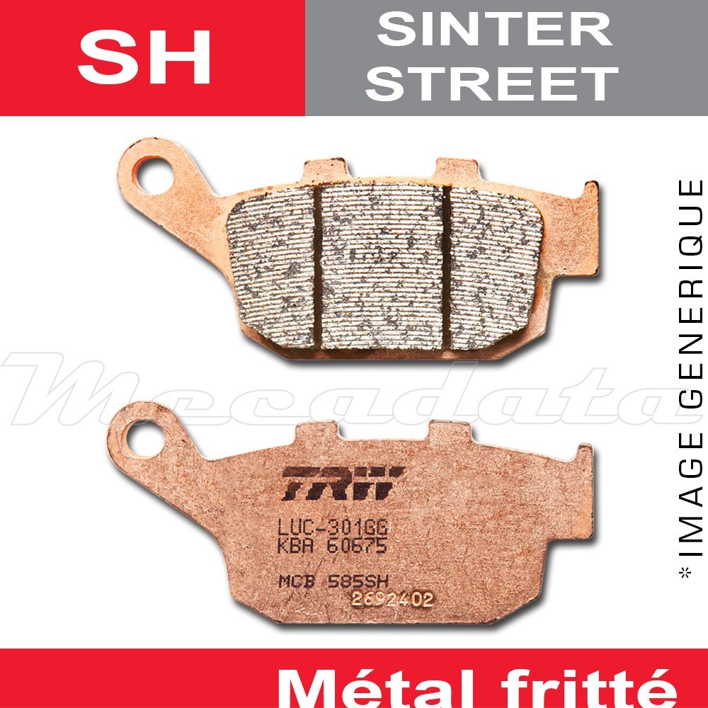 Plaquettes de frein TRW SH pour BMW K 1200 GT Integral ABS K12 03-05