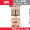 Plaquettes de frein TRW SR pour Piaggio 50 Zip II Cat. DT C25 01-