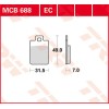 Plaquettes de frein TRW SR pour Piaggio 50 Zip II Cat. DT C25 01-